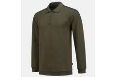 Tricorp Polosweater Boord Army XXL